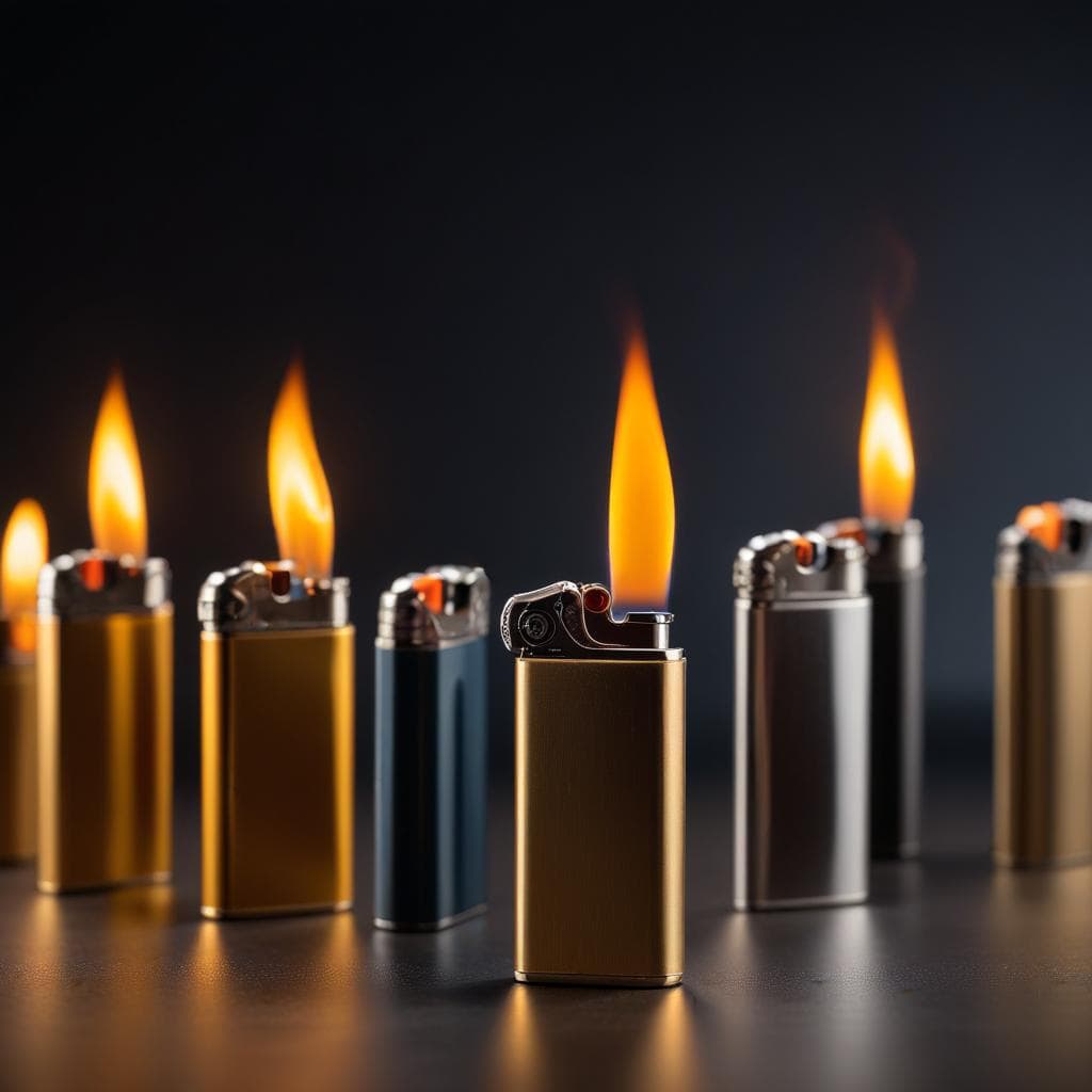 Metal vs Plastic Lighters: Choosing the Right Material for Your Brand